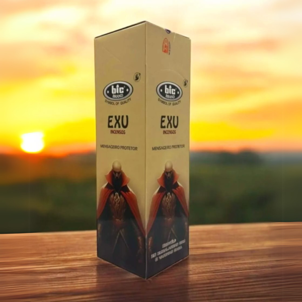 Incenso Exu BIC | Proteção, Abertura de Caminhos e Força Espiritual | Envio para Todo Brasil